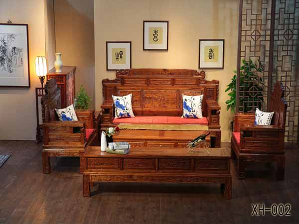 老榆木财源滚滚沙发批发