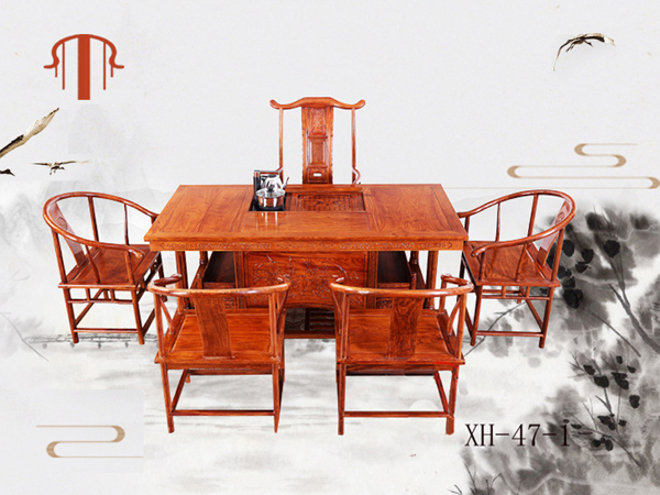 老榆木茶桌榆木茶台