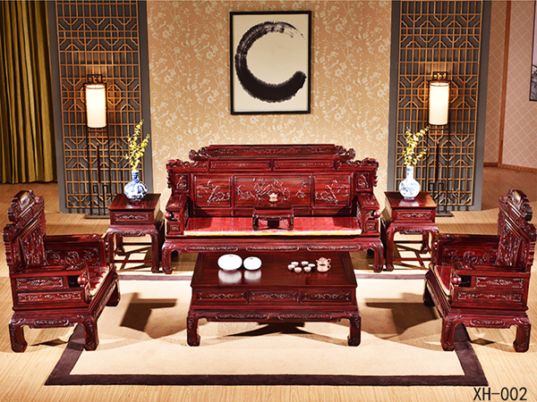 河北老榆木财源滚滚沙发